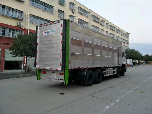 鋁合金豬苗運(yùn)輸車價格 東風(fēng)天龍前四后八9米6全鋁合金仔豬運(yùn)輸車價格